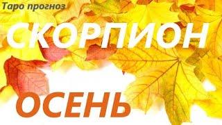 СКОРПИОН  ОСЕНЬ  таро прогноз/гороскоп на СЕНТЯБРЬ ОКТЯБРЬ НОЯБРЬ  Любовь, Карьера, Финансы 