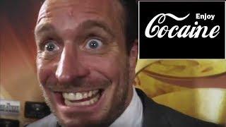 Kalle Sauerland out his chops on coke again at the Groves vs Smith press conference!