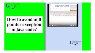 Java Interview Questions and Answers |  NullPointerException | How to avoid nullpointerexception?