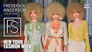 FREDERICK ANDERSON SS 24 NYFW: The Shows EXCLUSIVE Interview 4K UHD The Swans Collection