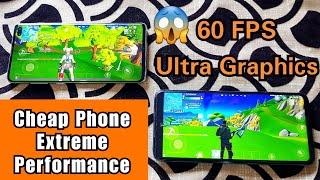 Redmi Note 9S vs Galaxy S10 Plus - Fortnite 60 FPS Performance Battle