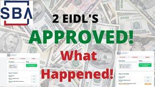 EIDL Loan Increase Process: Approved Twice #EIDL #EIDloan #EIDLGrant