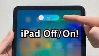 How to Turn Off & Restart iPad 10th Gen (Or Any iPad)