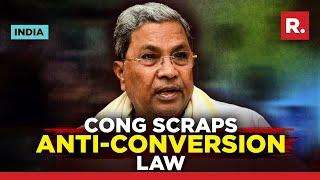 Karnataka Govt Repeals Anti-Conversion Law Introduced By BJP