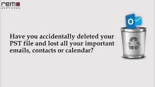 Deleted Outlook PST File Recovery
