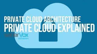 The Private Cloud Architecture | Private Cloud Explained