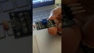 Working of LDR sensor