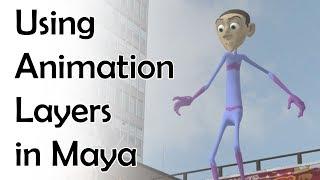 Using Animation Layers in Maya