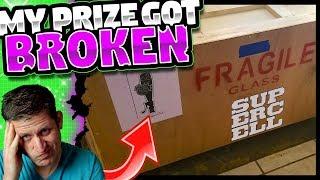 Brawl Stars Sent Me A Gift!  UPS Broke It... | Bibis Bubblegum Challenge