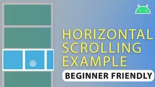How to Create Horizontal RecyclerView in Android Studio Easily
