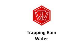 Trapping Rain Water | LeetCode 42 | Coding Interview Tutorial