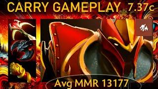  7.37c Dragon Knight |K+A-D - 26 KP - 71%| Carry Gameplay - Dota 2 Top MMR