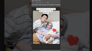 Syahrini melahirkan?