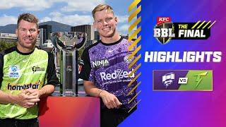 Hobart Hurricanes v Sydney Thunder | The Final | Match Highlights | #BBL14