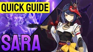 6 Minute Guide to Sara | Genshin Impact