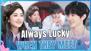 【Lucky Duo】Bai Lu always has good luck when she meets Chen Zheyuan