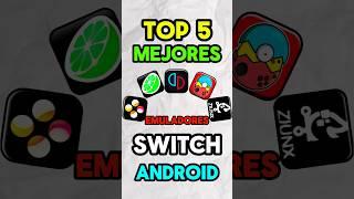 TOP 5 EMULADORES de SWITCH en ANDROID MEJORES EMULADORES