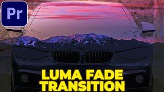 Luma Fade Transition Tutorial in Premiere Pro | Cinematic Transition