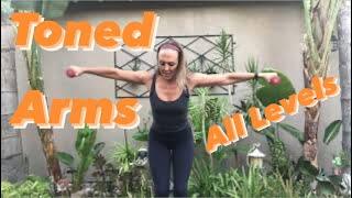 10 Minute Toned Arm Workout, at Home | Michelle Wilson