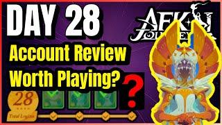 Is it Worth Playing AFK Journey (Not an Ad)?  My 28 Day Account and Game Review!  Stargaze Summons!