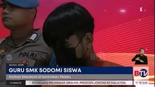 Guru SMK di Batam Ketahuan Sodomi Siswa