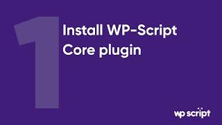 How to install and activate WP-Script products