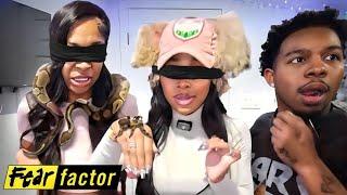 Deshae Frost Plays Fear Factor With Jayda Wayda & Ekane!