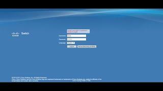 How to login, Cisco switch SG300, SF300, SG350 28 Port