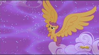 Scootaloo's giant wings - Do Princesses Dream of Magic Sheep?