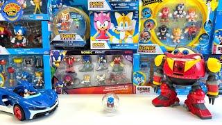 Sonic The Hedgehog Toys Collection Unboxing Review| Silver | Cream | Super sonic|Prime| Patrick ASMR
