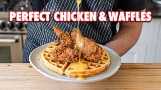 Perfect Homemade Chicken and Waffles (2 ways)