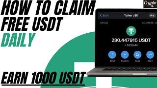 How to Claim Unlimited Free USDT in Trust Wallet (Get $1000) | Claim FREE USDT Daily From This Site