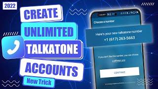 How To Create Talkatone Account 2023 | Talkatone sign up problem Fixed