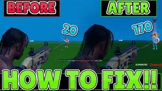 HOW TO FIX Aim Assist In Fortnite Chapter 4 - HOW TO FIX  Fortnite Controller Aim Assist NOT working