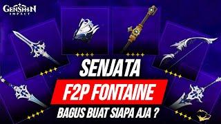 ANALISIS DETAIL 6 Senjata FONTAINE Terbaru Terbaiknya Untuk Siapa? - Meppostore.id