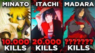 Highest Bodycount Naruto Characters (#1 is SHOCKING )