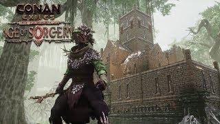 Conan Exiles Update 3 0   how to build a jungle castle  age of sorcery Battle pass Season 1