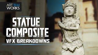 Statue Composite in Element 3D With Breakdown @Artfilmworks