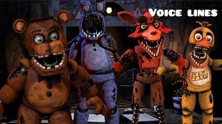 Fnaf withered animatronics all voice lines