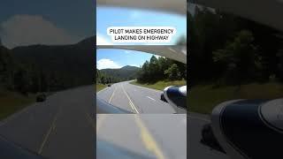 Emergency landing of ️ #emergency #landing #plane #airplane #technical #highway #trending #viral