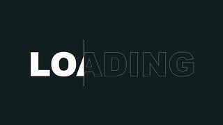 CSS3 - Creative Loading Text Animation | Animated TEXT Tutorial in CSS 3 | WebkitCoding