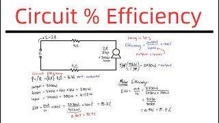 How to Calculate Circuit Efficiency