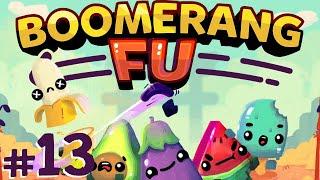 Boomerang Fu - #13 - POWERED UP!! (4 Player Gameplay)