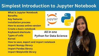 Introduction to Python Jupyter Notebooks- ALL IN ONE with many examples