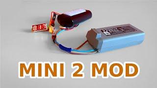 DJI Mini 2 ultimate battery mod tutorial Part 1.   39 minutes flight time so far.