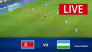 [LIVE] North Korea vs Uzbekistan | FIFA World Cup 2026 Qualifiers Asian | Match Live Today