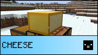 CRAFTING AND EATING CHEESE (Vanilla Minecraft 1.9)