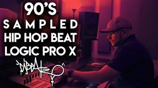 How to make a 90s Sampled Boom Bap Hip Hop Beat In Logic Pro X 10.6