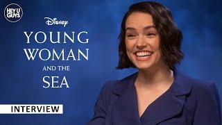 Daisy Ridley | Young Woman and the Sea Interview | True Story of Trudy Ederle | Future of Star Wars