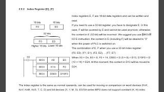 How to use index registers in Wplsoft | Delta |Dvp series